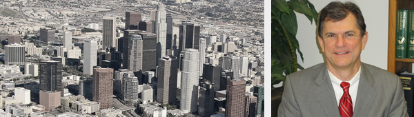 Aerial View of Los Angeles